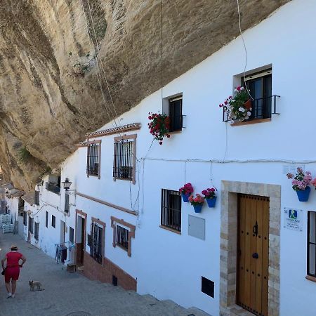 Casa Cueva "Las Calcetas" Pension Setenil De Las Bodegas Buitenkant foto
